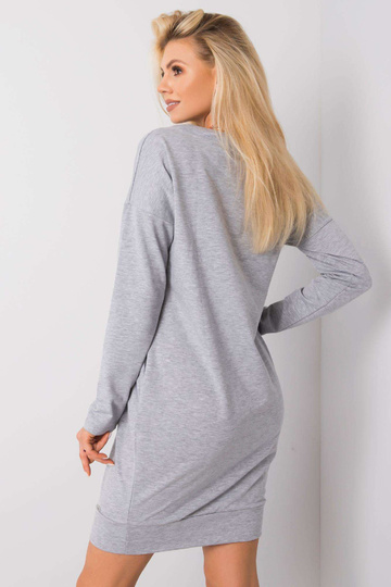 Pelēka melanža kleita no... 2