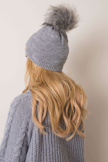 Pelēka ziemas cepure RUE PARIS