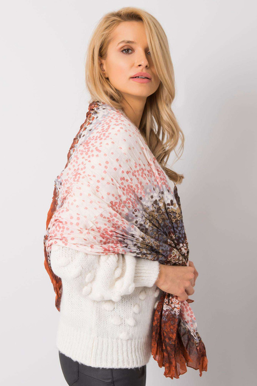 Tumši oranža raksta slings