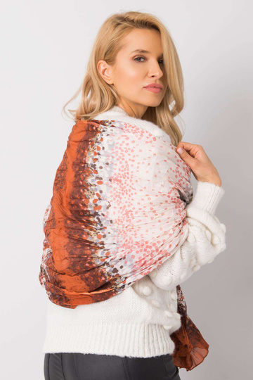 Tumši oranža raksta slings 2