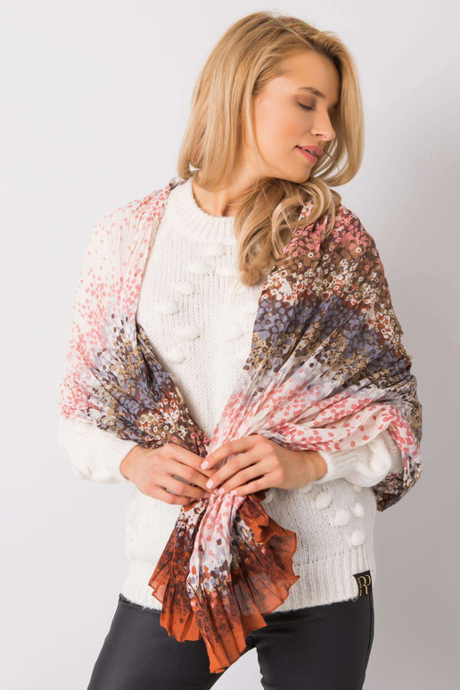 Tumši oranža raksta slings