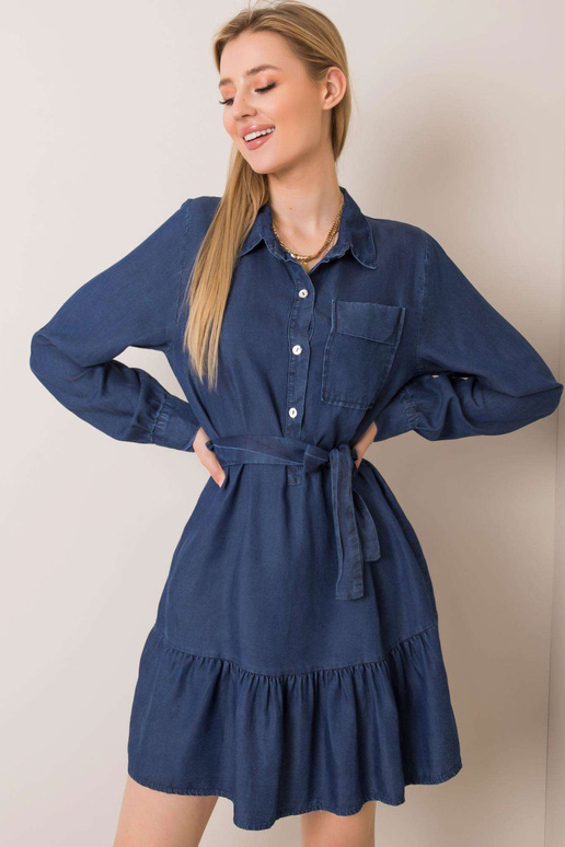 Tumši zila Brianna kleita Tumši zila Brianna kleita