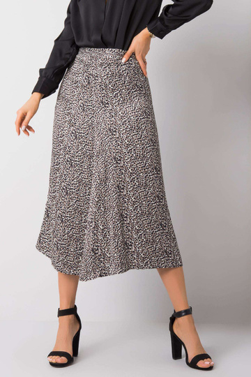 Melni un bēši svārki Monica...