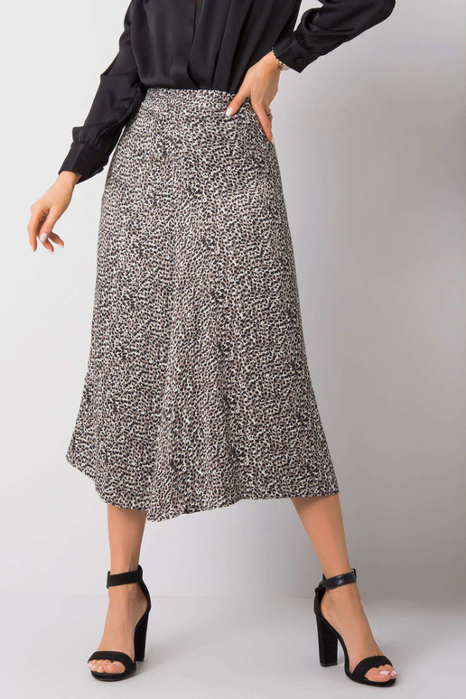 Melni un bēši svārki Monica RUE PARIS