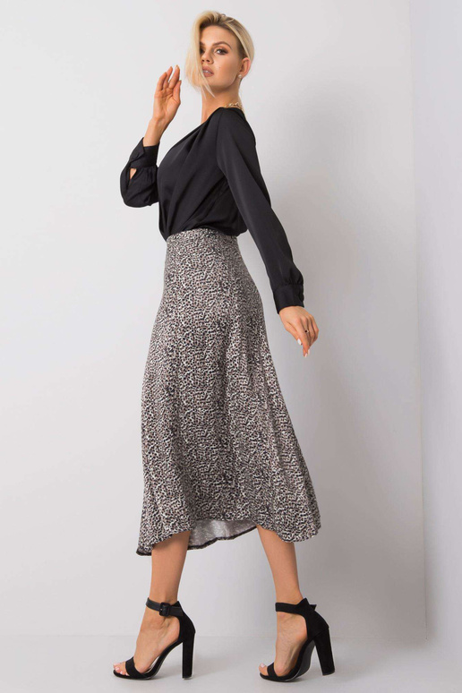 Melni un bēši svārki Monica RUE PARIS