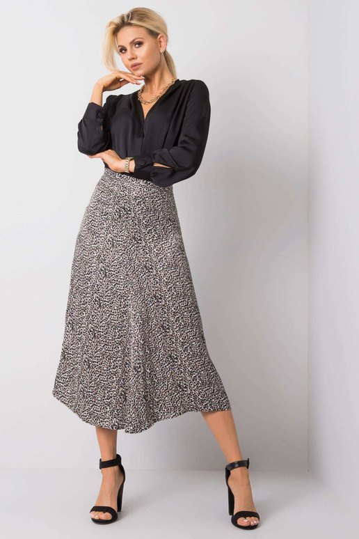 Melni un bēši svārki Monica RUE PARIS