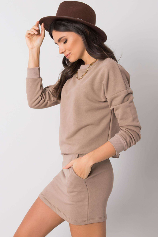 Tumši bēšs Daniela RUE PARIS komplekts Tumši bēšs Daniela RUE PARIS komplekts