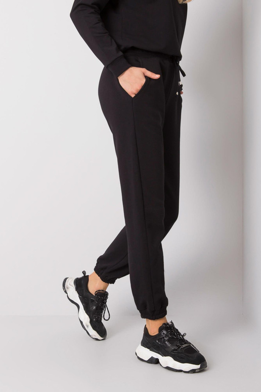 Melnas bikses Agueda RUE PARIS Melnas bikses Agueda RUE PARIS