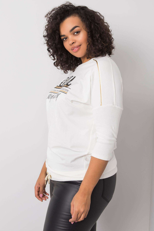 Ekrū blūze ar uzrakstu Marilia Ekrū blūze ar uzrakstu Marilia