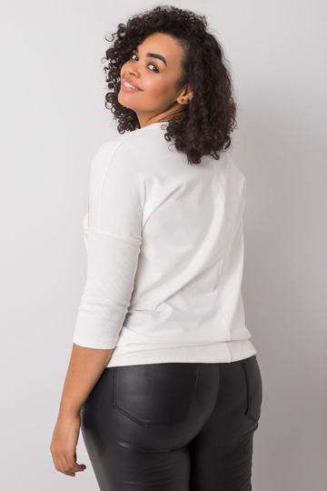 Ekrū blūze ar uzrakstu Marilia 2