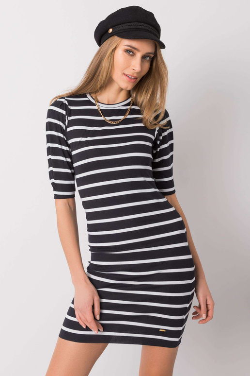 Melnbaltā kleita Dora DON'T KNOW ME Melnbaltā kleita Dora DON'T KNOW ME