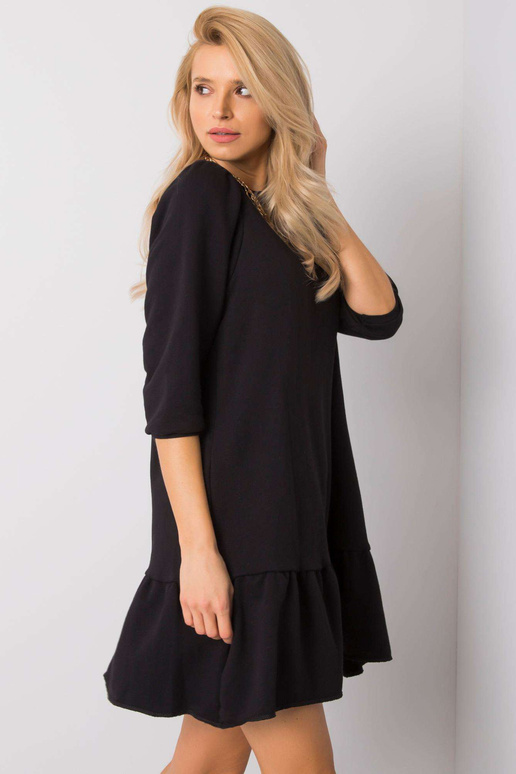 Melna kleita Adoria RUE PARIS