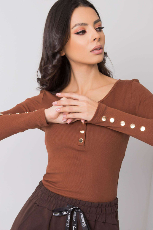Brūna blūze Lounge RUE PARIS