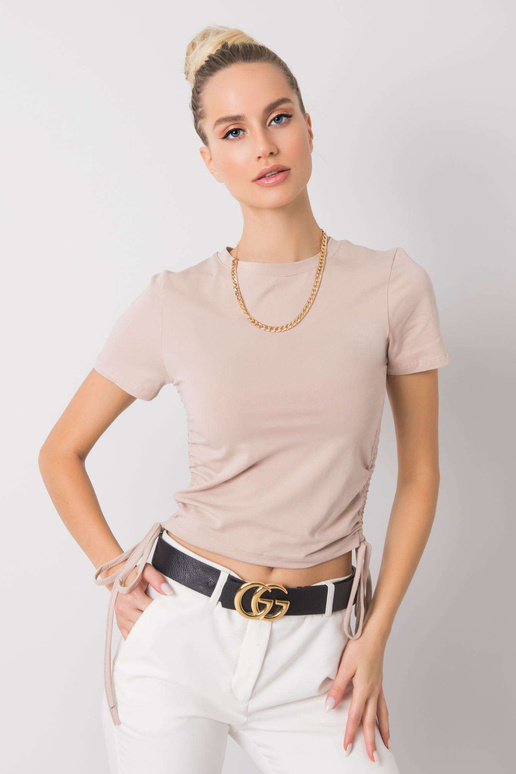 Rossas smilškrāsas t-krekls