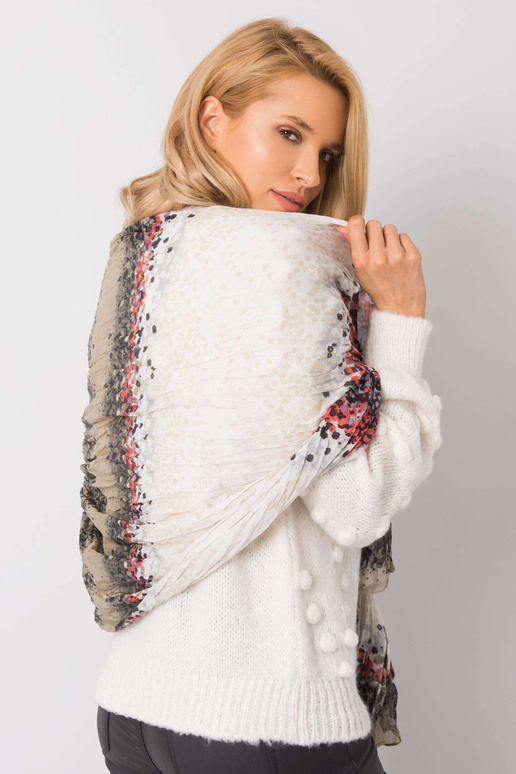 Haki-sarkana raksta šalle