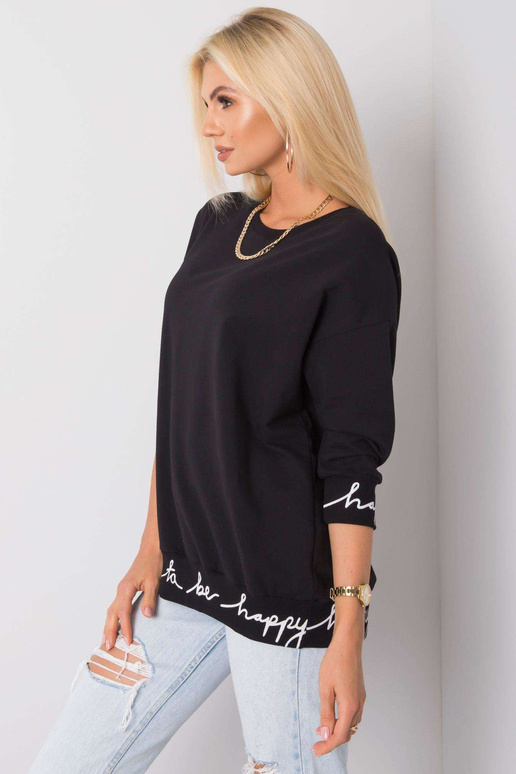 Charliza melns sporta krekls