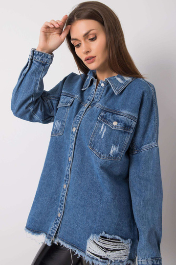 Tamāras zils džinsu krekls