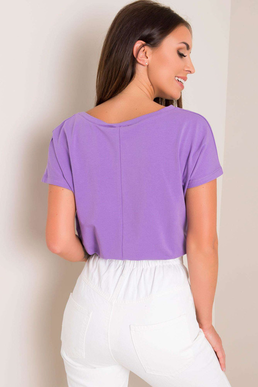 Emory gaiši violets T-krekls