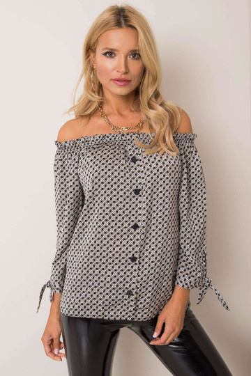 Melna blūze Cherie SUBLEVEL 2