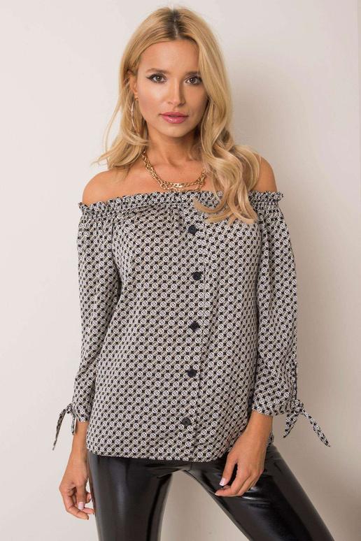 Melna blūze Cherie SUBLEVEL