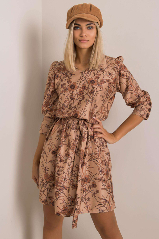 Gaiši brūna kleita Alissia