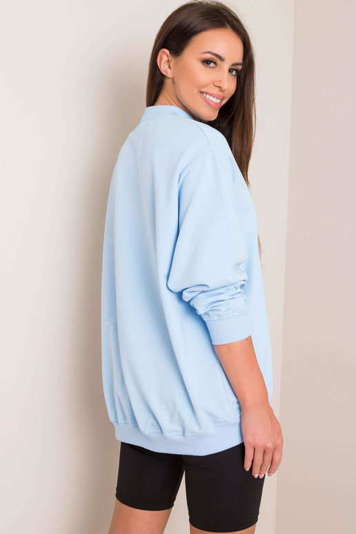 Gaiši zils Twist džemperis