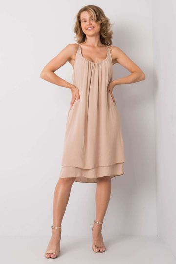 Bēša viskozes kleita Rosine... 2