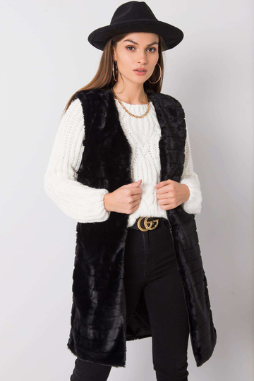Melna, mīksta veste OCH BELLA