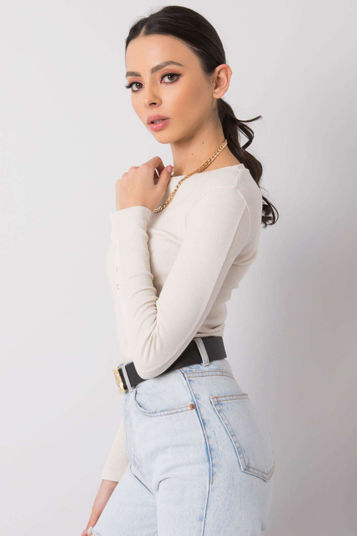 Krēmkrāsas blūze Martita RUE PARIS