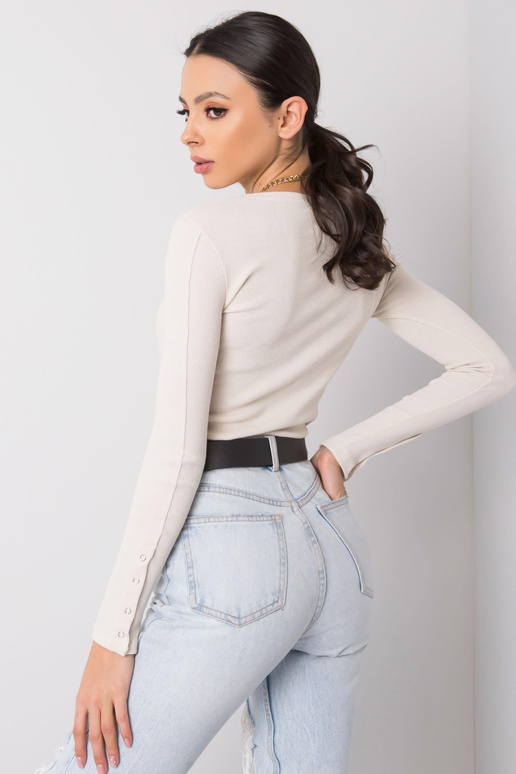 Krēmkrāsas blūze Martita RUE PARIS