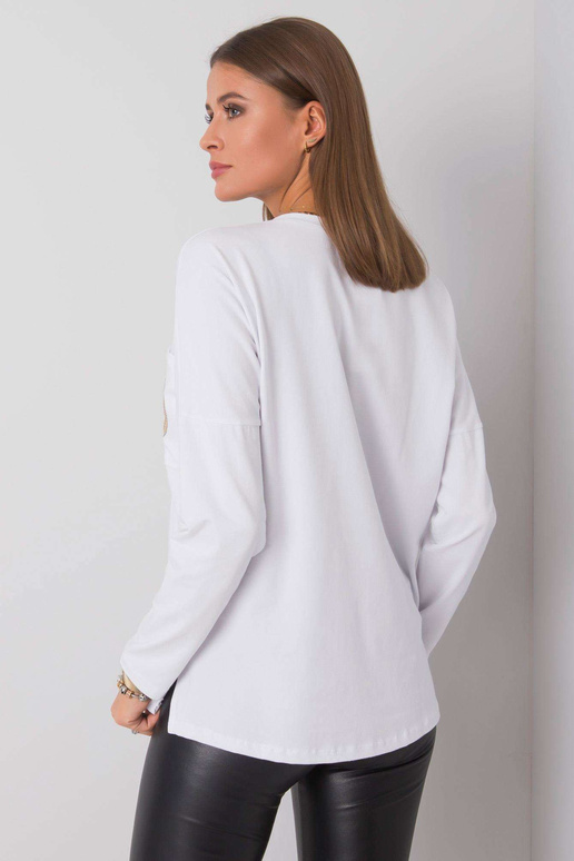 Balta blūze Laipni lūdzam Balta blūze Laipni lūdzam