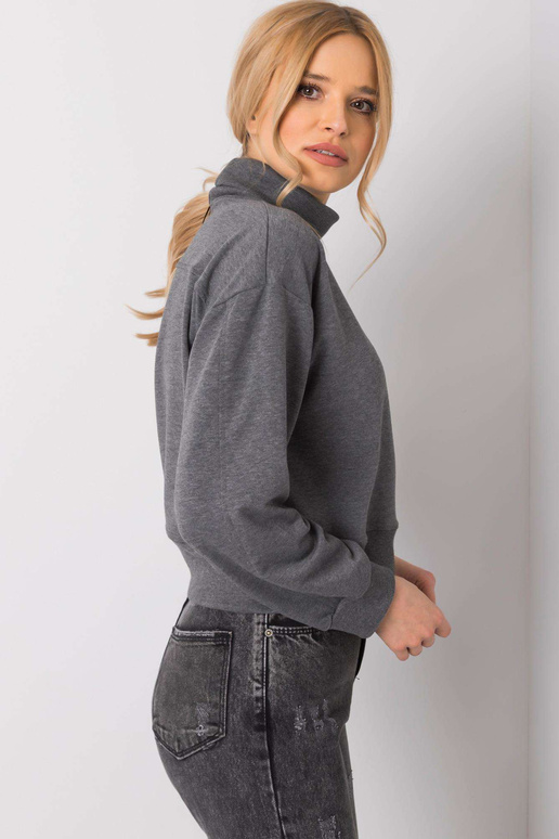 Tumši pelēks melanžs džemperis Vivian