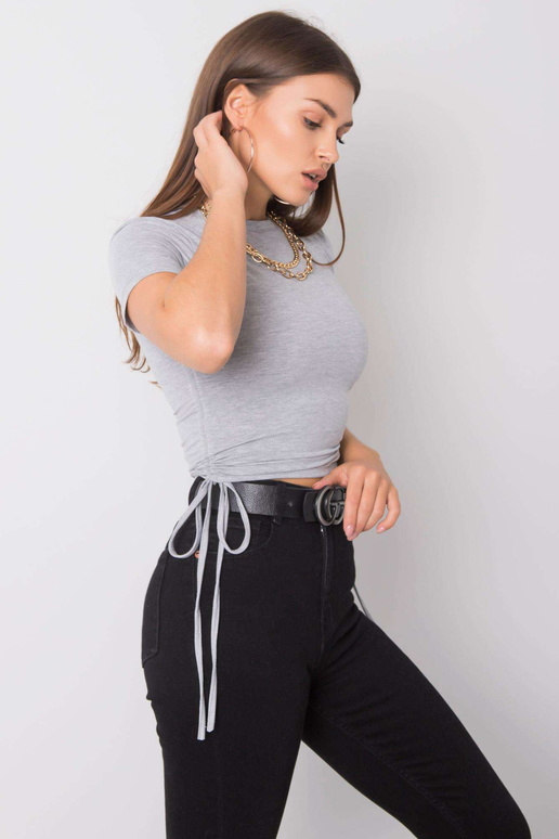 Rossa pelēks melanža t-krekls