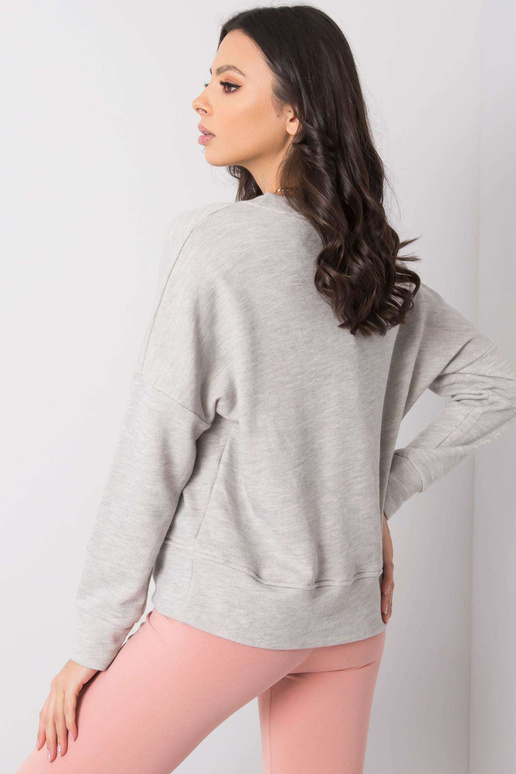 Gaiši pelēks melanžs džemperis Veronica