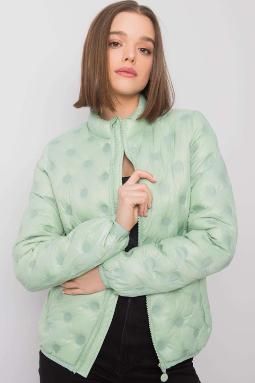 Gaiši zaļa jaka Aurore