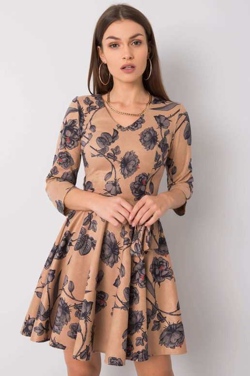 Isas bēši pelēkā kleita