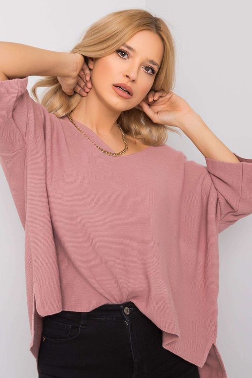 Bridget RUE PARIS Dirty Pink džemperis