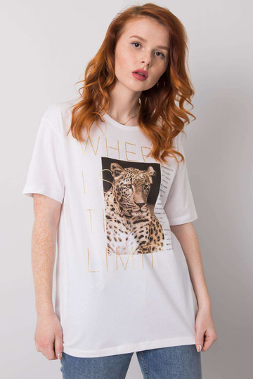 Balts Leslie kokvilnas...