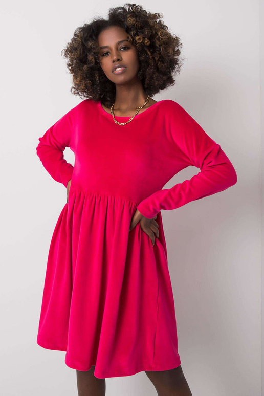 Fuksijas velūra kleita Mauriel RUE PARIS