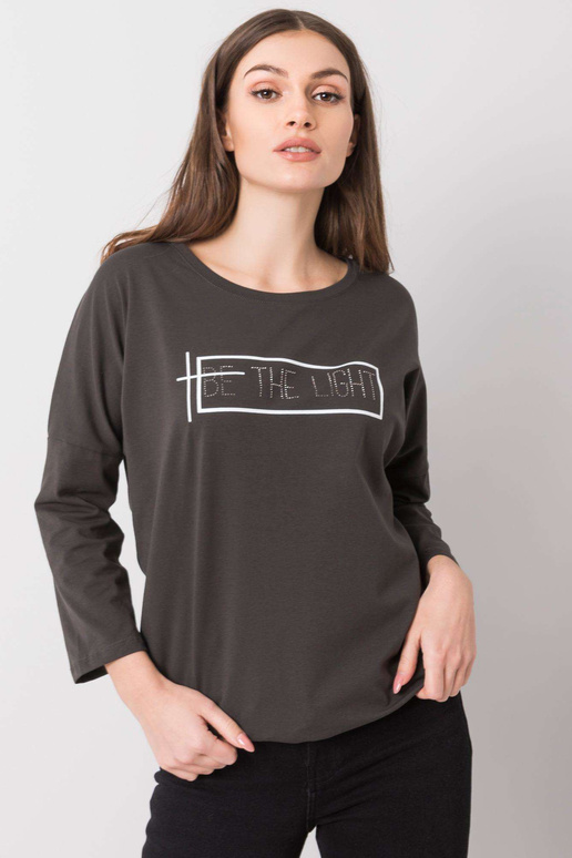 Tumša haki krāsas blūze Gladys Tumša haki krāsas blūze Gladys