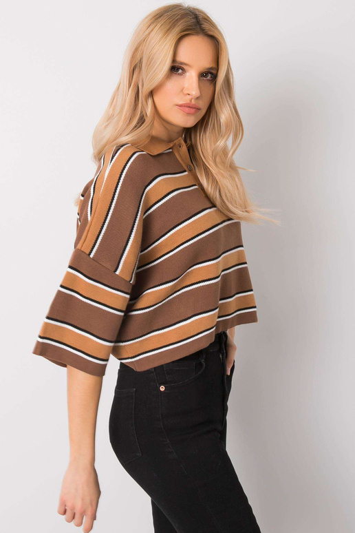 Brūna blūze Maya RUE PARIS