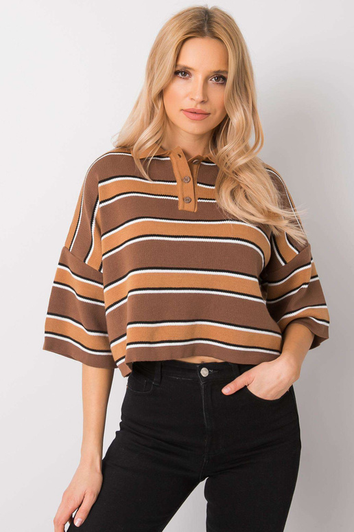 Brūna blūze Maya RUE PARIS