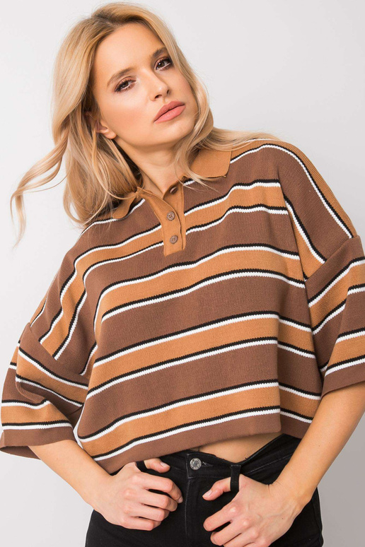 Brūna blūze Maya RUE PARIS