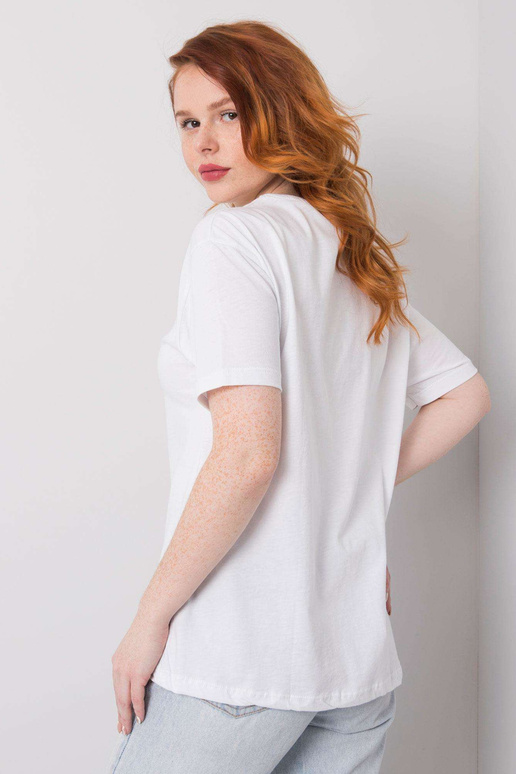 Balts t-krekls ar Sierra aplikācijām