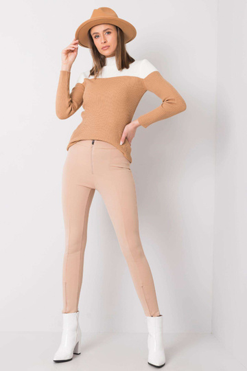 Bēšas bikses Georgia RUE PARIS 2