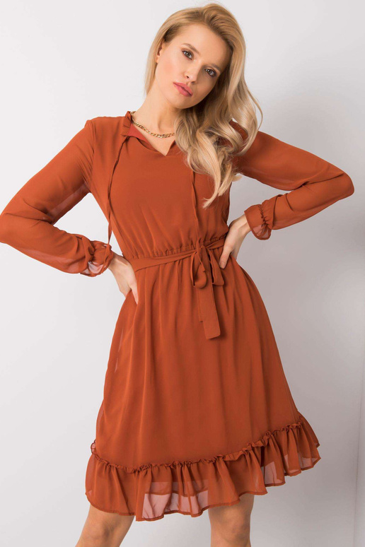 Brūna kleita Oriane RUE PARIS