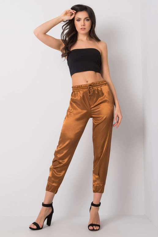 Eleanor RUE PARIS brūnas bikses Eleanor RUE PARIS brūnas bikses