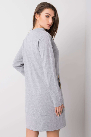 Pelēka melanža Holly kleita 2