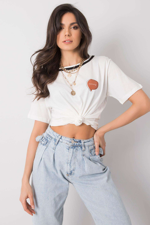 Ekrās krāsas kokvilnas t-krekls...