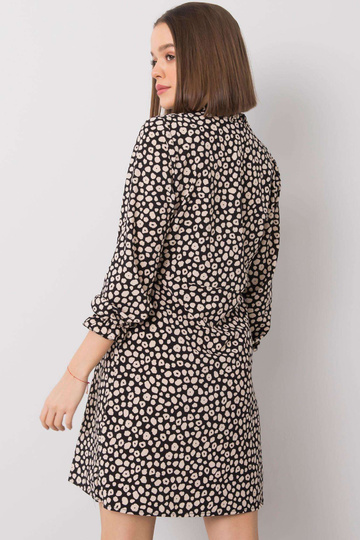 Farrah RUE PARIS melna kleita 2